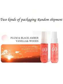 1pc/4pcs/5PCS Brazilian Collection Spray Mist With Gift Box, Limit Edition Aromatherapy Indoor, Outdoor Air Freshener Fragrance Multi-Layered Heightened State Of Bliss Spray With Long Lasting Natural Fresh Charming Essentials, Releasing Elegant Janeiro Vanilla Coconut Floral Fruity Citrus Wood Aquatic Ocean Sea Scent For Dating, Party, Gathering, Traveling, Holiday, Home, Hotel, Office, Ideal Gift For Family, Relatives And Friends