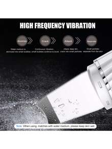 Skin Scrubber Facial Scrubber Blackhead Remover Cleaner Skin Spatula Skin Scraper Battery Capacity 650mAh