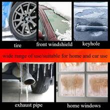 H4Cacle 融冰喷雾防冻剂和融雪剂冰箱冷冻室挡风玻璃除冰剂喷雾融雪剂冬季汽车和家居快速解冻冰雪去除剂玻璃冷冻窗户防冰防霜 - H458 - 查看 11