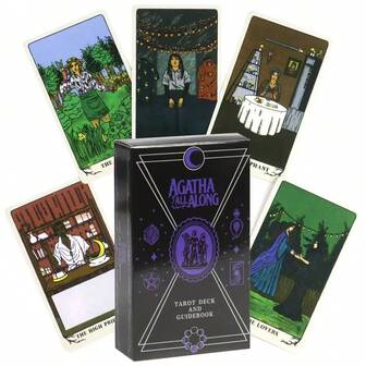 《神秘之旅塔罗牌及指南》——揭开神秘的奥秘！沉浸于象征艺术的占卜世界，解读命运，探索精神领域。是神秘探索者的理想之选。