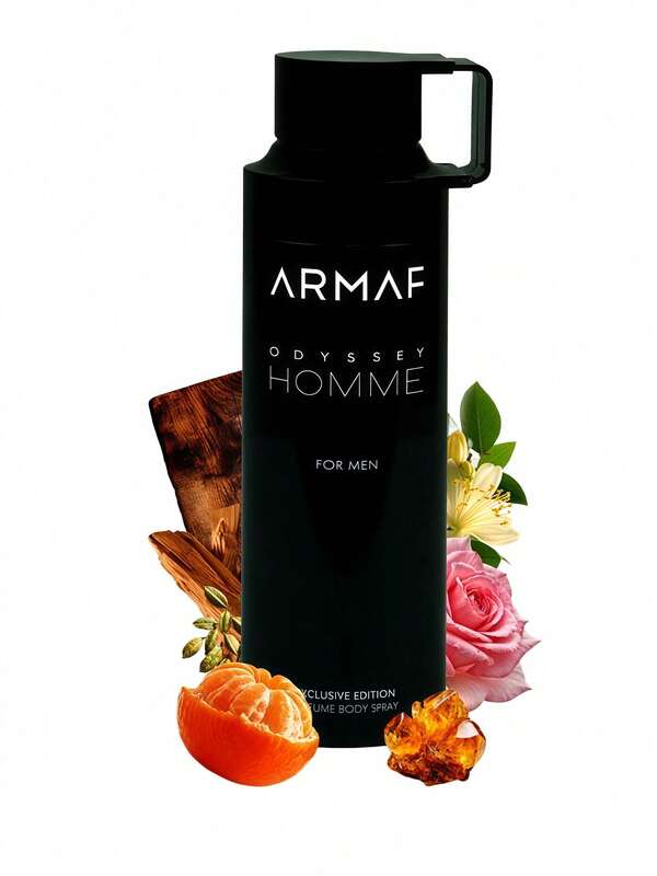 Lattafa Armaf Odyssey Homme Exclusive Edition Desororante Corporal Body Spray 200 ml. Un aroma que despierta los sentidos y deja huella sin pedir permiso.