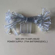 1 Stück Kirschblüten Led-lichterkette Mit 10/20/30 Leds, In Längen Von 2/3/4,5m Erhältlich, Ideal Für Raumdekoration, Frühlingsatmosphäre, Festivaldekoration, Hochzeitsantrag, Partydekorationen Und Andere Anlässe