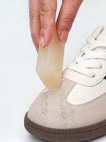 1pc Premium PVC Shoe Cleaner Eraser - Removes Stains And Dirt From Sneakers, Suede And Nubuck Leather Shoes - Ideal For Caring And Maintaining White Shoes, Snow Boots, Etc. Cleaning Tool, Cleaning Product. - Multicolor - View 8