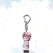 Authentic Inspired Keychain - Lightweight & Portable, Detachable Design For Bags/Keys, High-Quality Material, Stylish Fan Collectible - Multicolor - View 10