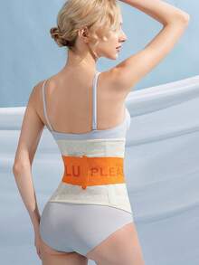Lightweight Postpartum Belly Band, Abdominal Binder For C-Section & Vaginal Delivery, Compression Shapewear For Summer - Champagne - View 5
