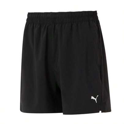 Puma Shorts tejidos de 5" TAD ESSENTIALS para hombre, shorts deportivos casuales