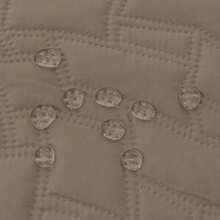 YSTYLE Single-Seater Reclining Armchair Cover, Armchair Cover With Armrests, Single-Seater Armchair Cover With Armrests, Armchair Cover With Elastic Band, Reclining Sofa Cover - Light Brown - View 9