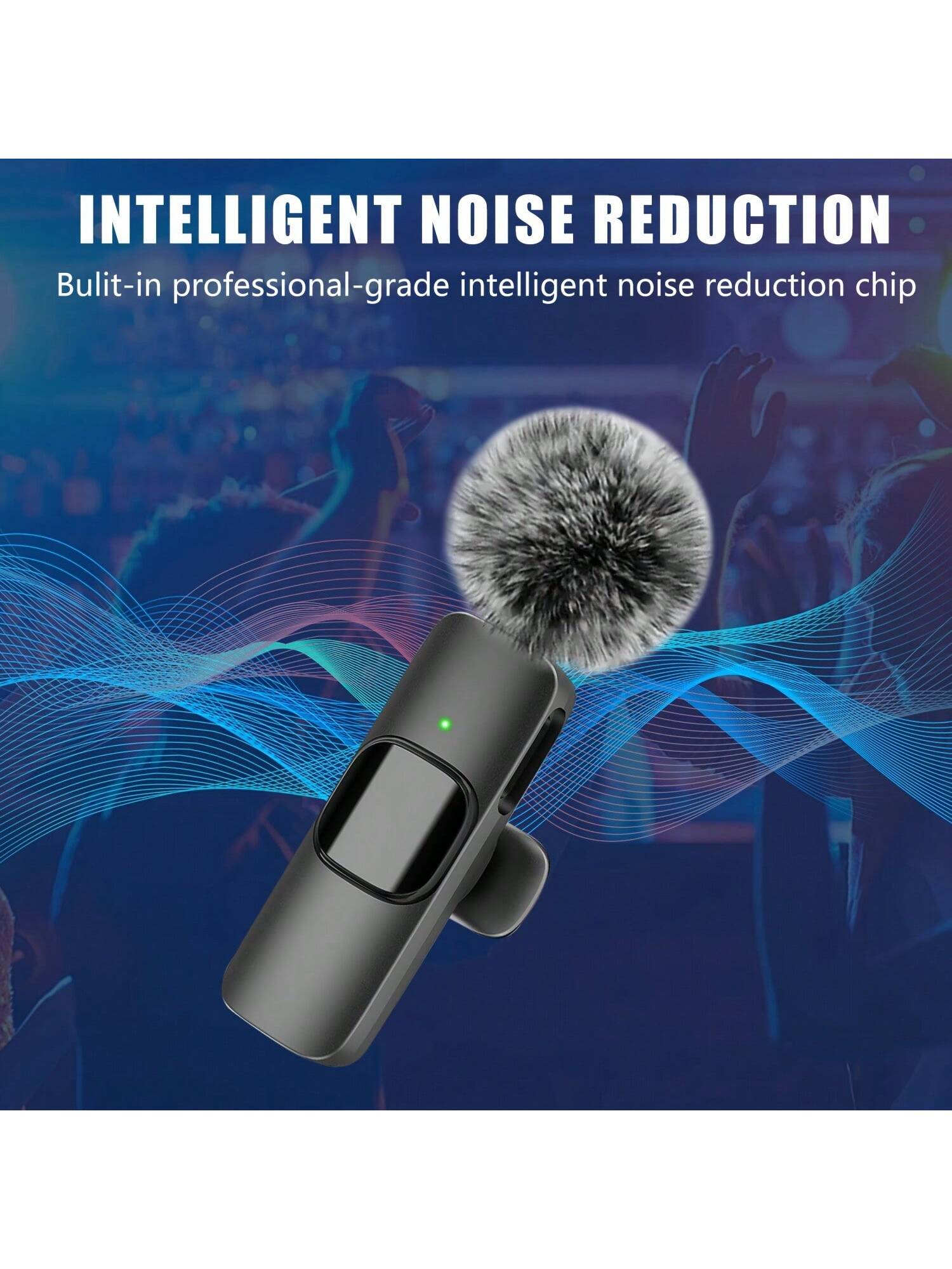 نظام ميكروفون لاسلكي صغير (لافالييه): ميكروفون لاس...