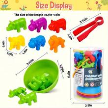 Montessorie Contar juguetes Múltiples modelos de dinosaurios Juguetes educativos para niños - Océano - Ver 7