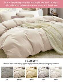 2/3 piezas Juego de Edredón Supersuave Liso,con sensación de nube ligera,Edredón*1 Funda de Almohada*1/2, se ajusta perfectamente a camas Twin, Full, King y Queen de todos los tamaños