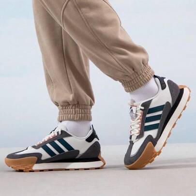 Adidas Zapatillas deportivas adidas FUTRO MIXR de suela gruesa, de tejido deportivo, con amortiguación, resistentes al desgaste y de caña baja para hombre y mujer (blanco, gris y azul)