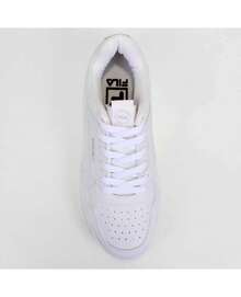 Tênis Fila Acd Classic Feminino - Branco e Bege - Branco - Visão 3