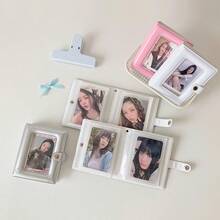 3-Inch Grid Snap Fastener Star Album, Student Fan Card Holder, Instant Print Storage Album For Girls - Multicolor - View 3