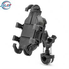 al por mayor, soporte para teléfono móvil impermeable y a prueba de golpes para motocicleta, soporte ajustable para teléfono móvil para bicicleta - Negro - Ver 1
