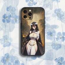 A-Albedo Overlord-S Phone Case Cover Compatible With  17,16,15,14,13,12,Pro,Max,Plus,E,SE4,Air,Mini Black Soft Box, Cover Compatible With  17 Case,  17 Pro Case,  17 Pro Max Case - Z7 - View 4