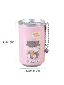 3 szt. chusteczek nawilżanych w kształcie puszki z kreskówką – urocze, przenośne, miniaturowe chusteczki nawilżane, wzór puszki na napój z zawieszką | Miękkie i delikatne, do rąk i ust, do użytku w podróży/na zewnątrz/w samochodzie