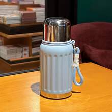 1pc 316 Stainless Steel, High Appearance Dopamine Color Outdoor Water Bottle--Full Metal Vacuum Insulation, Keep Drinks Hot And Cold;Suitable For Work, School, Camping, Sports, Travel, School Essentials, Work Hydration, Fashion Bottle, Fashion , Portable ,  Bottle, Student, Traveler