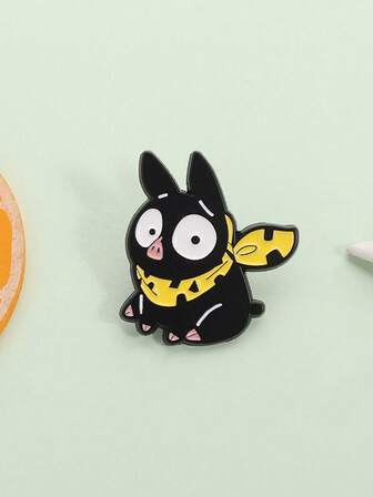 1枚卡通人物徽章 经典动漫胸针 服装珐琅别针 珠宝配饰 礼品