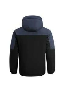 2 Stücke Sportbekleidung für Herren für Outdoor & Sport, Herren Profi Sport & Freizeit Anzug, Herren Skianzug Set, Oberteil und Unterteil HX503-1 - Schwarz - Übersicht 5