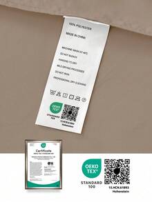 2/3pcs Solid Color Fitted Sheet, Mattress Protector, Mattress Cover, Deep Pocket Fitted Sheet, Soft & Breathable, Fits Twin, Full, Queen, King Size Beds - 14 Inch/35cm Deep Pocket, Machine Washable, Oeko-Tex Certified - Khaki - View 10