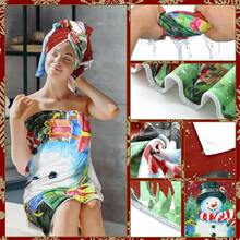 Preboun 3 Pack Christmas Snowman Bathroom Towels Set Winter Hand Towels For Xmas Trees Bath Winter Dish Snowman Wash Cloth For Bathroom Kitchen Hotel Beach Gym Spa{Inchcolor_nameinch:InchRedinch,Inchstyleinch:InchSnowmaninch} - Người tuyếtNgười tuyết - Xem 6