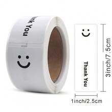 120张极简主义感谢贴纸，可用于礼品包装封口、婚礼、信封和邀请函。 - 彩色 - 查看 7