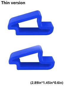 3个装重型3D打印门挡，带轨道锁 | 防滑门楔，易于安装/拆卸，室内/室外通用 - 适用于推拉门、阳台、露台、办公室 - （橙色/灰色/黑色），门挡，露台安全，独特几何设计，塑料材质，抓力牢固，结构坚固，家居安全 - 彩色 - 查看 20