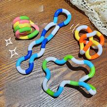 A Creative Luminous Crystal Temperature-Changing Twist Toy Suitable For Stress Relief And Focus Training Magic Tool - 14 - 查看 3