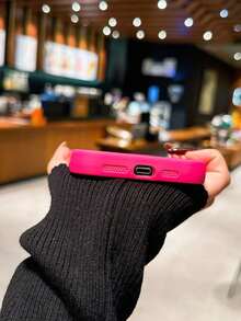 Leopard Print Shockproof Protective Case, Compatible With IPhone 13/11/12/14/15/Plus/XR/16/16 Pro Max, Magta Color Waterproof Anti-Fall Scratch Resistant.Christmas Accessories.Compatible With IPhone17Pro Max,Christmas Accessories,Christmas Decor - màu nâu - Xem 7