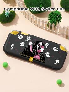 1 pieza Funda protectora con diseño de fantasma, compatible con Switch OLED/Switch NS/Switch Lite, también se ajusta a la nueva Switch2 (2025), a prueba de polvo, resistente a arañazos, portátil - Multicolor - Ver 14
