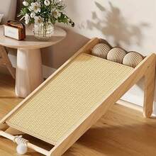 1PC Sisal Cat Scratching Pad With Hook And Loop, A Durable, Scratch-Resistant, Wall-Mounted Pet Pad Suitable For Sofas, Table Legs, Beds, Walls, And More. Perfect For Cat Lovers. - Multicolor - View 8