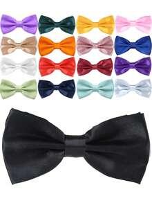 1 pieza Pajarita para hombre, apta para banquetes, bodas, fiestas y uso diario