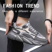 Giày thể thao nam thời trang, giày thể thao đa năng, hàng mới về mùa xuân - tro trắng - Xem 7