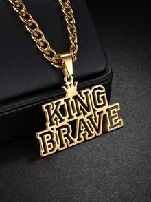 Elegant Personalized Name Necklace, Gold Name Necklace, Crown Nameplate Necklace, Custom Name Necklace, Double Name Necklace, Personalized Jewelry, Mother's Day & Other Occasions, Autumn Fashion, Minimalist Casual, Retro Custom, Personalized, Unique Gift Idea For Girlfriend, Mom - Multicolor - View 3