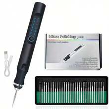 USB Rechargeable Custom Engraving Pen, Cordless Portable Tool For Metal Wood Glass And Plastic Electric Engraving Pen Kit Engraving Tool For Beginners - 蝴蝶型 - 查看 15