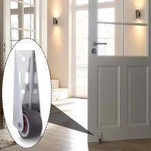 2个1/1.5英寸带刹车旋转脚轮，多功能家具迷你脚轮，抽屉底部滚轮，DIY容器和储物用品，托盘，DIY项目（含安装螺丝） - 彩色 - 查看 2