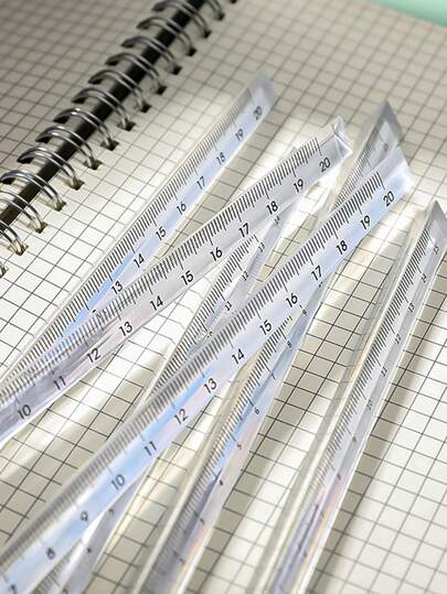 1pc Transparent Three-Dimensional Triangular Ruler, 3D Geometric Drawing Tool, Essential For Student Exams/Planner/Design Measurement, 15cm Durable Ruler Made Of High-Quality Transparent Material With Precise Markings For Accurate Drafting And Measuring, Suitable For Drawing, Design, And Learning