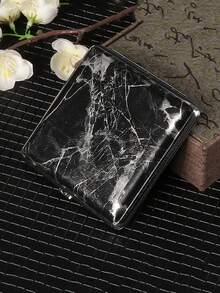 1pc Retro Flip Top Personalized Men Fashion Waterproof Pressure Resistant Ultra-Thin 20 Cigarettes Capacity Cigarette Case, Hair Accessories, Smoking Accessories, Cigarette Storage, Cigarette Holder Case, Sigaretten Doos, Gifts