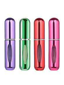 1/3/5 件 5 毫升可再填充香水雾化器喷雾瓶，单包装，闪亮粉色香水瓶喷雾器泵储存容器，适用于旅行、客厅、卧室、浴室家居装饰，4/10/20 件，婚礼、派对、生日、男士礼物、妈妈爸爸朋友、新年、配饰、趣味礼物 - 彩色 - 查看 35