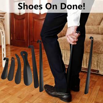 Metal Shoe Horns Are Available In A Variety Of Sizes, Suitable For Both Men And Women, Short Shoe Horns | Long Shoe Horns, Curved Handle Shoe Horns | Long Handle Shoe Horns, Suitable For All Kinds Of Boots And Shoes