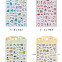 Nhãn dán phần thưởng nổi bóng 3D, Thích hợp cho DIY, Nhãn dán trang trí cho bé gái, Trang trí ốp điện thoại, Trang trí sổ tay, Hoàn hảo cho đồ thủ công, Nhãn dán vui nhộn, Trang trí nhật ký, Nhãn dán nổi 3D, Nhãn dán Graffiti - Nhiều màu - Xem 6