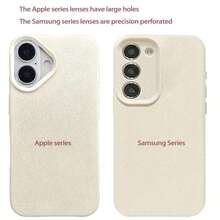 1pc White Leather Texture Minimalist Personalized Pink Starfish, Jellyfish, Seahorse,, Ocean, Sea, Pomegranate, Coconut Pattern Phone, Compatible With 16 Pro, 15/14 Plus, 13, 12, 11, Series - Đặc điểm kỹ thuật - Xem 6