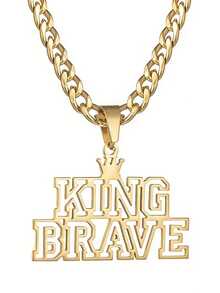 Elegant Personalized Name Necklace, Gold Name Necklace, Crown Nameplate Necklace, Custom Name Necklace, Double Name Necklace, Personalized Jewelry, Mother's Day & Other Occasions, Autumn Fashion, Minimalist Casual, Retro Custom, Personalized, Unique Gift Idea For Girlfriend, Mom - Multicolor - View 7