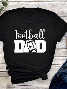 Football Dad T-Shirt Game Day Sports Tee - Gaya 1 - View 1
