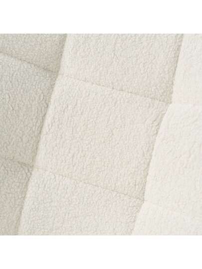 Meubles Cosy Set Of Teddy Fabric Dining Chair, Com table, Beige, Moderne Easy Assembly, Home Room, 72 62 91.5 Cm view 6