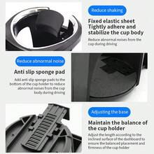 1PC Auto Cup Holder Phone Mount For Car, Car Cup Holder Cellphone Holder For Car, Car Air Vent Mount Drink Bottle Water Bottle Cup Holder - Black - View 10