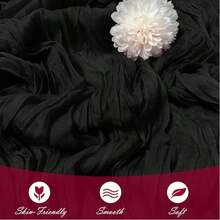 1 Pack Black Table Runner Retro Rustic Transparent Table Runner Suitable For Wedding Party Bride Long Table Decoration - Black - View 6