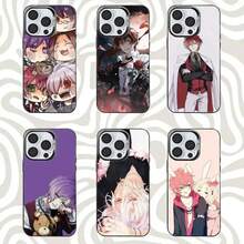D-Diabolik-ks Anime L-Lovers Funda de Teléfono Compatible con 16,15,14,13,12,11,Pro,MAX, Cubierta Negra Mate a Prueba de Golpes para 17 Air Galaxy S22 S23 S24 S25 Plus Ultra - Z4 - Ver 6