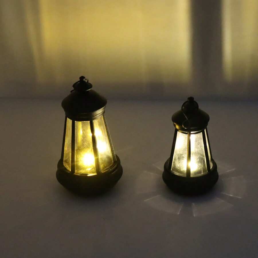 Solar Powered Outdoor Garden, Simple And Modern LED Night Light, Waterproof Hanging Light, Courtyard Lighting - Multicolor - View 1