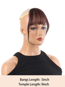 混合式假发夹刘海隐形前刘海夹式假发空气刘海自然假发刘海女孩 - S2/33 - 查看 5